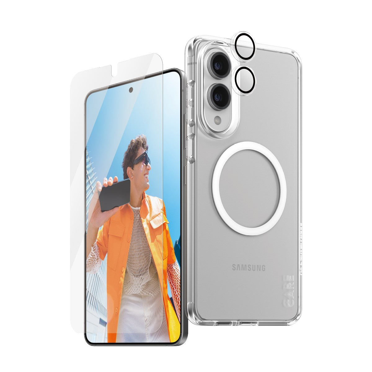 PanzerGlass® | CARE by PanzerGlass® Urban Combat 3-in-1 Bundle Samsung S25 Edge